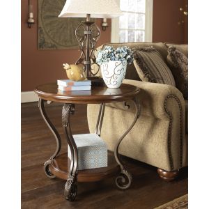 Signature Design by Ashley - Nestor Round End Table - T517-6 - Quickship