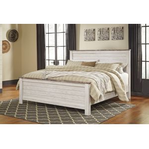 Willowton king outlet bed