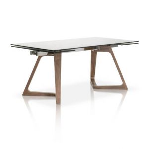 Star International Furniture - Axel Extension Dining Table - 1602-DT.WAL/SGRY_CLOSEOUT