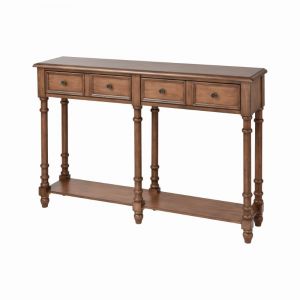 Stein World - Hager Console Table in Dark Mahogany Stain - 16934