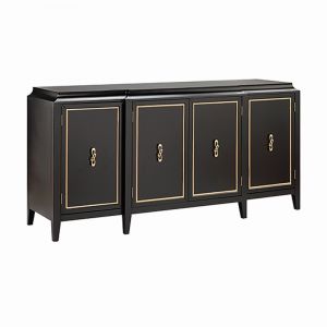Stein World - Lange 4-Door Plateau Top Credenza with 3 Fixed Shelves - 13724
