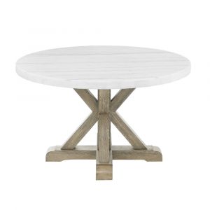 Steve Silver - Carena Round Dining Table - CA520-TB-D1PC