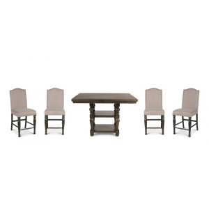 Steve Silver - Caswell 5pc Counter Dining Set - CW700CC5PC