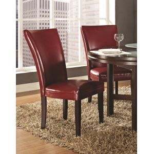Steve Silver - Hartford Parsons Chair in Red - (Set of 2) - HF500RD