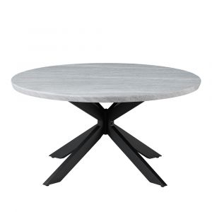 Steve Silver - Keyla Faux-Marble Round Cocktail Table - KY200C