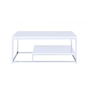 Steve Silver - Lucia Cocktail Table White - LU450CW