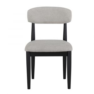 Steve Silver - Magnolia Upholstered Side Chair - Black (Set of 2) - MM520KS