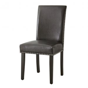 Steve Silver - Verano Gray PU Side Chair - (Set of 2) - VR450SG