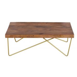 Steve Silver - Walter Brass Inlay Cocktail Table - WT300C