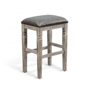 Sunny Designs - Alpine Grey -  Bar Stool, Cushion Seat - 1430AG-30