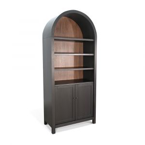 Sunny Designs -  Arched Display Cabinet with Doors - 2116BL