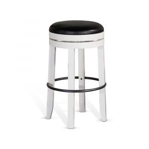 Sunny Designs - Carriage House -  Bar Swivel Stool, Cushion Seat - 1624EC-30