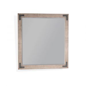 Sunny Designs -  Desert Rock Mahogany Wood Mirror in Desert Rock-Light Brown - 2357DR-M