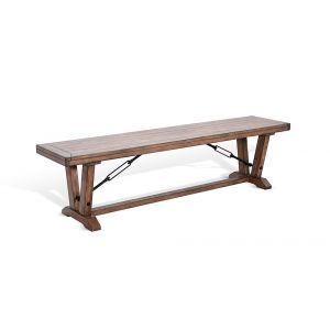 Sunny Designs - Doe Valley -  Yellowstone Bench with Turnbuckles - 1668BU