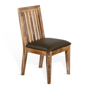 Sunny Designs - Havana Slatback Chair with Cushion Seat in Light Brown - 1450RA