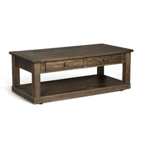 Sunny Designs - Homestead Coffee Table in Dark Brown - 3292TL-C