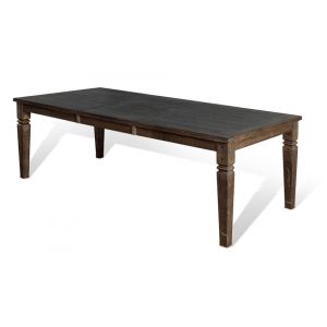 Sunny Designs - Homestead Extension Dining Table in Dark Brown - 1012TL2