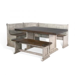 Sunny Designs - Homestead Hills -  Wood Breakfast Nook Dining Set - 0113TA