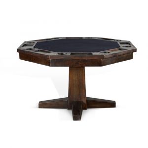 Sunny Designs - Homestead -  Reversible Game and Dining Poker Table - 1033TL2