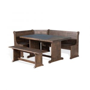 Sunny Designs - Homestead -  Wood Breakfast Nook Dining Set - 0113TL