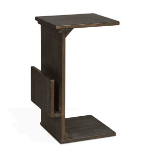 Sunny Designs - Manor House Chairside Table in Dark Brown - 2029TL