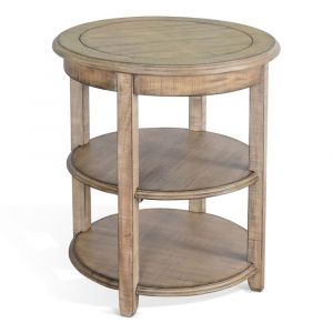 Sunny Designs - Marina -  Beach Pebble Side Table - 2085BP