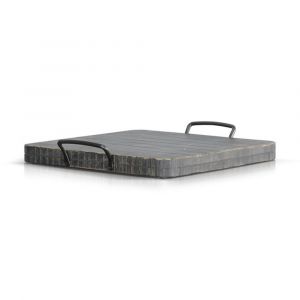 Sunny Designs - Marina -  Black Sand Ottoman Tray - 2098BS