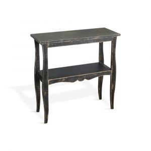 Sunny Designs - Marina -  Black Sand Side Table - 2083BS