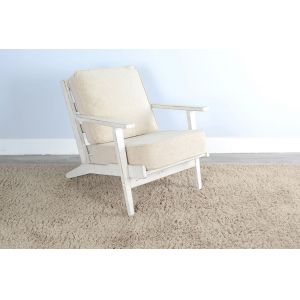 Sunny Designs - Marina -  Marina Mid-Century White Sand Chair - 4610WS