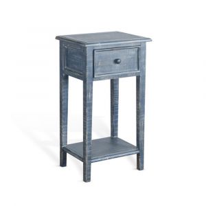 Sunny Designs - Marina -  Ocean Blue Side Table - 2090OB