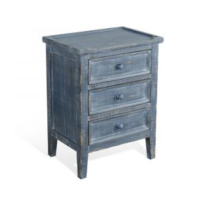 Sunny Designs - Marina -  Ocean Blue End Table - 2080OB