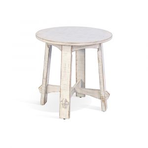 Sunny Designs - Marina -  White Sand End Table - 3172WS-E