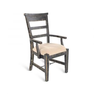 Sunny Designs - Marina -  Wood Arm Dining Chair - 1605BS