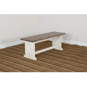 Sunny Designs - Pasadena -  Wood Side Bench - 0113MB-SB