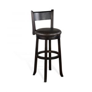 Sunny Designs - Scottsdale -  Bar Swivel Barstool, Cushion Seat & Back - 1646BW-B30