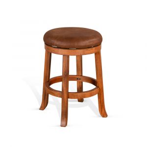 Sunny Designs - Sedona -  Counter Swivel Stool, Cushion Seat - 1646RO-24