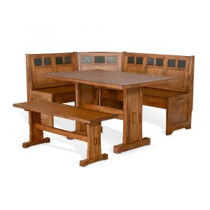 Sunny Designs - Sedona -  Sedona Breakfast Nook Set with Side Bench - 0219RO2