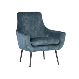 Sunpan - Aletta Lounge Chair - Nono Petrol - 107755