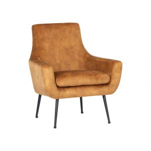 Sunpan - Aletta Lounge Chair - Nono Tapenade Gold - 107756