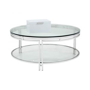 Sunpan - Andros Coffee Table - Stainless Steel - 101053_CLOSEOUT