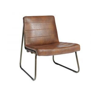 Sunpan - Irongate Anton Lounge Chair - Bravo Cognac - 104843