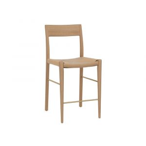 Sunpan - Bondi Counter Stool - Light Oak - 110982