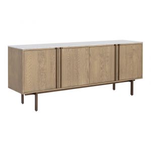 Sunpan - MIXT Briar Sideboard - Weathered Oak - 107442