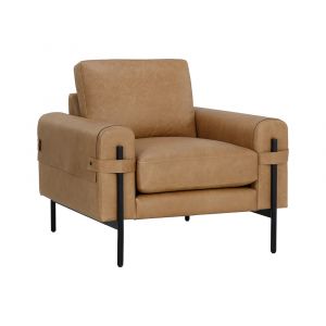 Sunpan - Westport Camus Armchair - Ludlow Sesame Leather - 111588