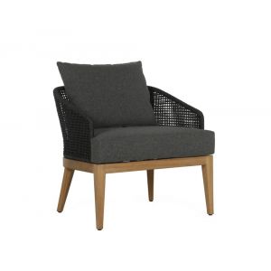 Sunpan - Capri Lounge Chair - Natural - Gracebay Grey - 109478