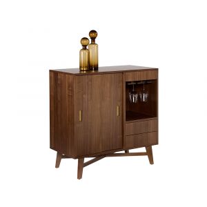 Sunpan - Caven Bar Cabinet - Walnut - 108815_CLOSEOUT