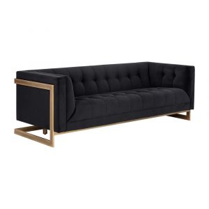 Sunpan - Irongate Ekon Sofa - Abbington Black - 104984