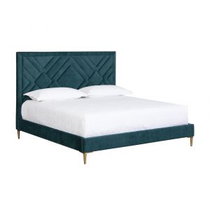 Sunpan - Elizio Bed King - Danny Teal - 108444