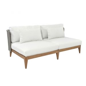 Sunpan - Ibiza 2 Seater Sofa - Natural - Stinson White - 109497_CLOSEOUT