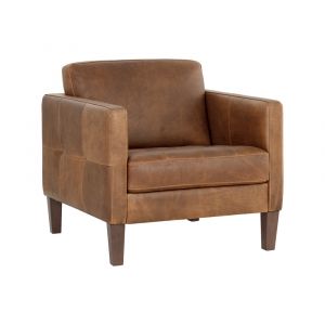 Sunpan - Karmelo Armchair - Cognac Leather - 111266